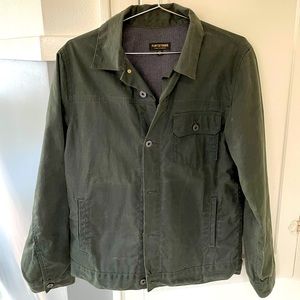 Flint and Tender Waxed Trucker Jacket